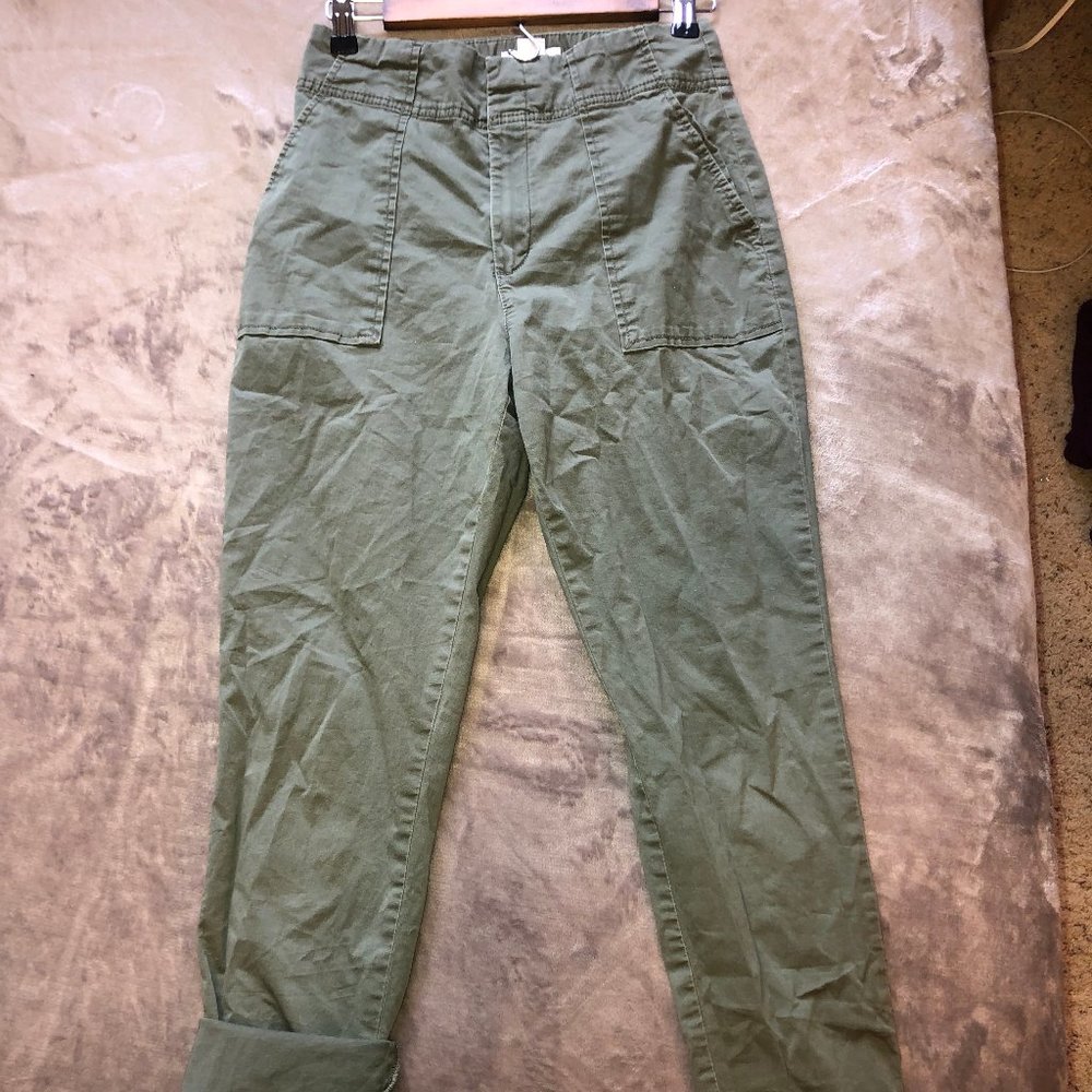 H&M Hunter Green Business Casual Pants